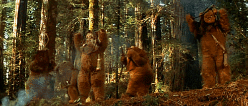 ewoks dancing