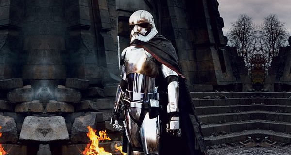Gwendoline Christie as Captain Phasma in Star Wars: The Force Awakens