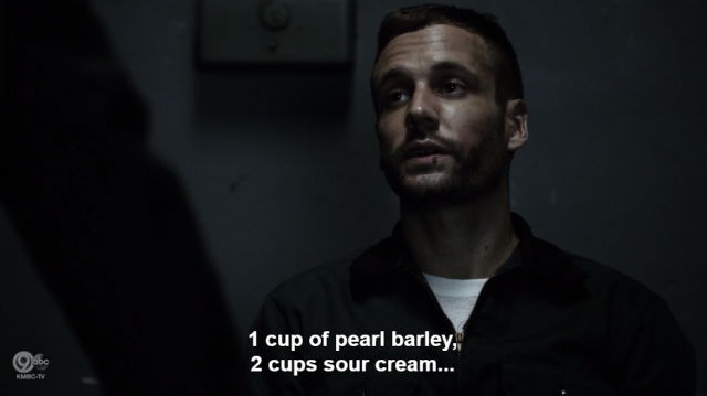 "You should come to one of my mushroom-themed dinner parties. They're really fun, guy."