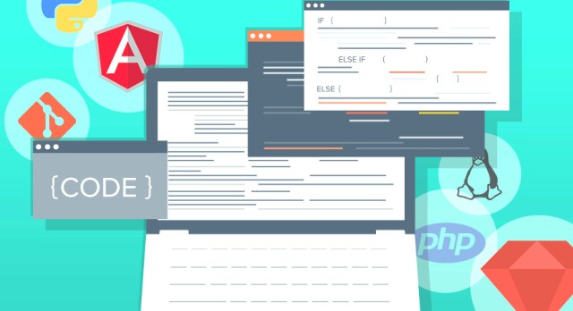 computer with coding apps