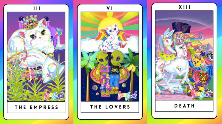 This Lisa Frank-Inspired Tarot Deck | The Mary Sue