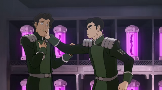Legend of Korra slapping screencap