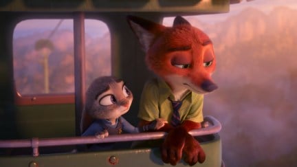 ZOOTOPIA – Pictured (L-R): Judy Hopps, Nick Wilde. ©2016 Disney. All Rights Reserved.