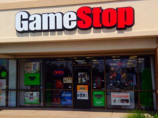 GameStop video game storefront