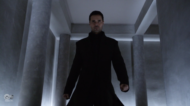 Ward in Agents of SHIELD in Matrix coat