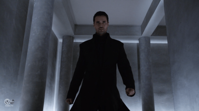 Ward in Agents of SHIELD in Matrix coat
