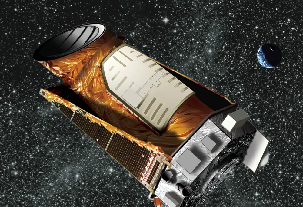 Kepler spacecraft artist render