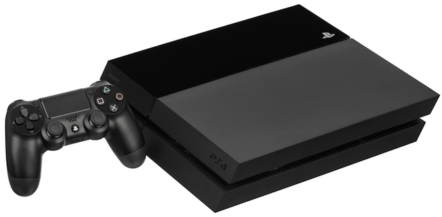 PlayStation 4 console and controller