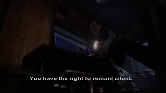 Reader of Miranda rights to vampires Fox Mulder