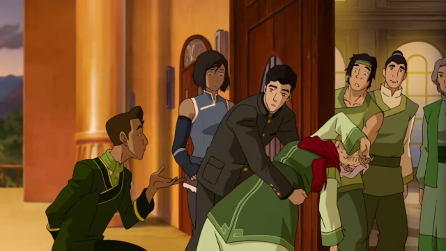 Korra and som fainting