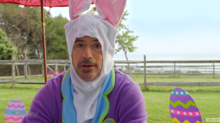 robert downey jr. rabbit bunny easter