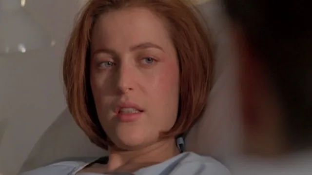 Scully in hospital