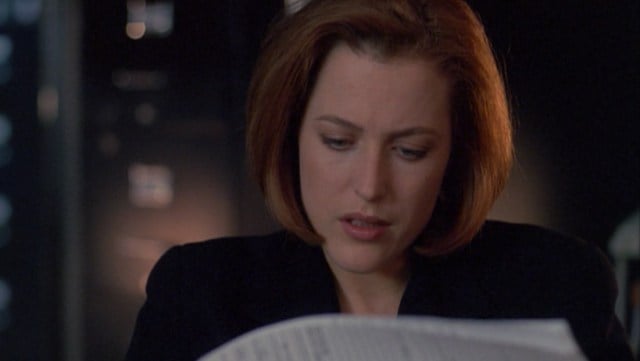 The intrepid doctor Scully