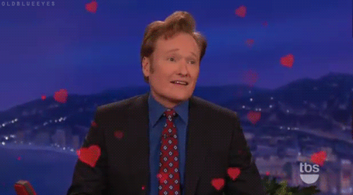 conan with animated hearts