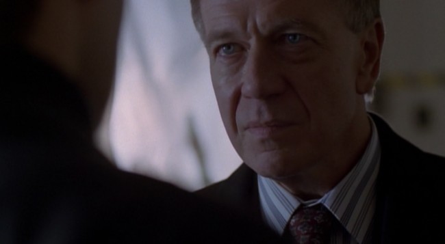 He even has the face of a villain