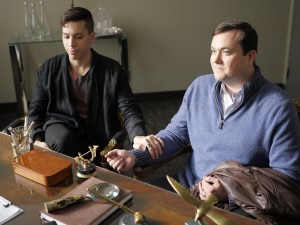 Felix (JORDAN GAVARIS) and Donnie (KRISTIAN BRUUN)