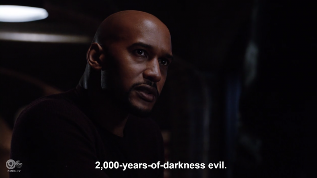 "Like, posts-spoilers-on-Facebook-in-real-time evil, even!"