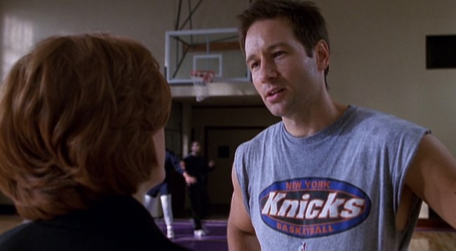 This scene features some excellent low-key flirting between a pair of actual teenagers