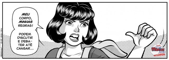 image via the Turma da Mônica Jovem Facebook page