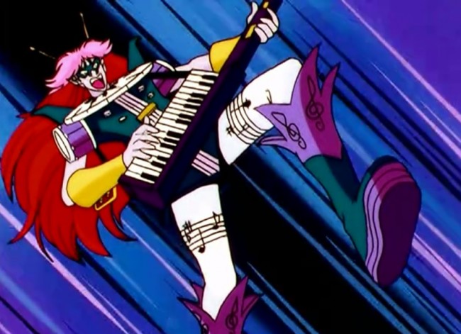 Because when I think intimidating instruments, I think keytars.