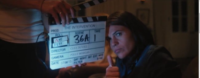 Clea DuVall directing The Intervention