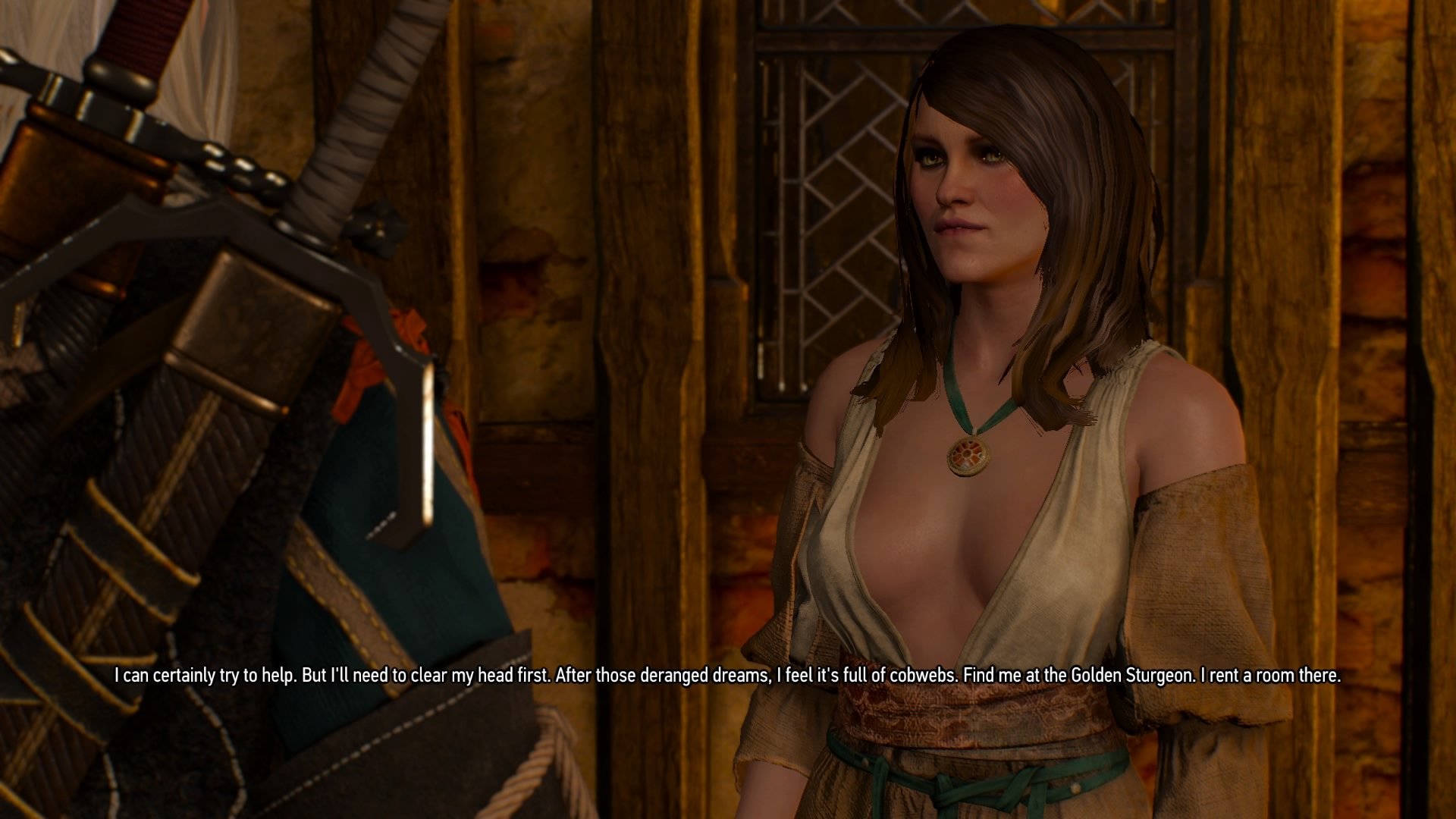 Corinne Tilly is one of many secondary female characters who suffer from “hot boob disease” in The Witcher universe.