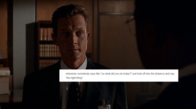 My idiot gauge. My wits