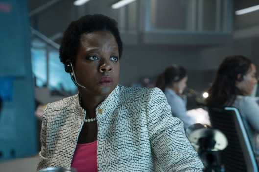 Viola Davis as Amanda Waller in The Suicide Squad.