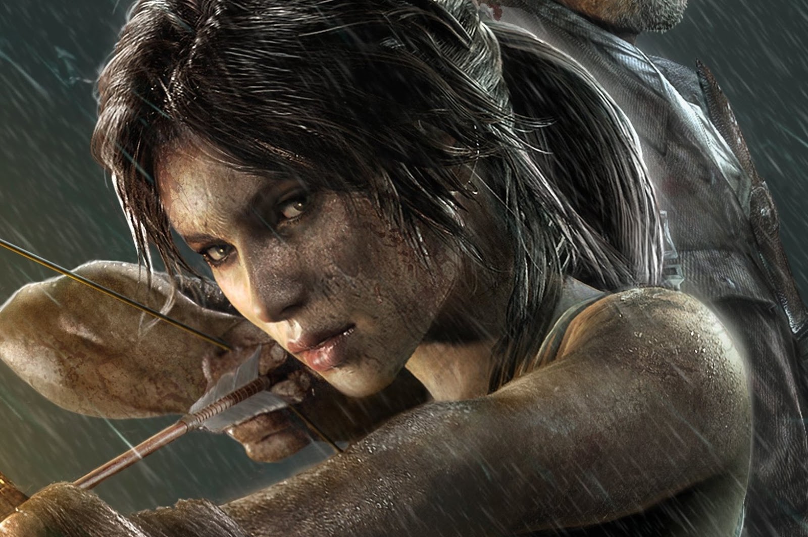 Lara-Croft-from-Tomb-Raider-aiming-bow