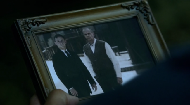 That's young Dr. Ford on the left, and Arnold on the right.