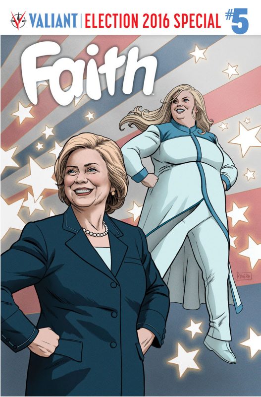 FAITH #5 – Cover by Paolo Rivera