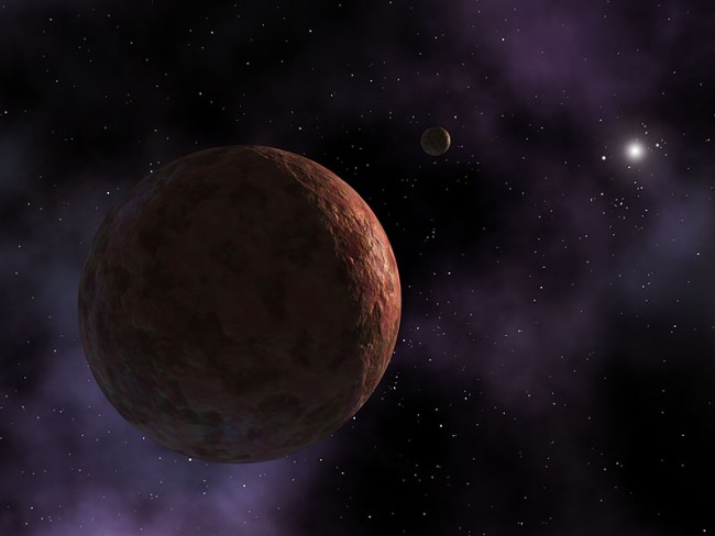 Artist's rendering of dwarf planet Sedna, which is said to be similar to UZ224.