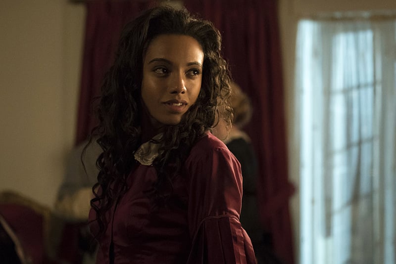 DC's Legends of Tomorrow --" Abominations"-- Image LGN204a_0139.jpg -- Pictured: Maisie Richardson- Sellers as Amaya Jiwe/Vixen -- Photo: Katie Yu/The CW -- ÃÂ© 2016 The CW Network, LLC. All Rights Reserved.