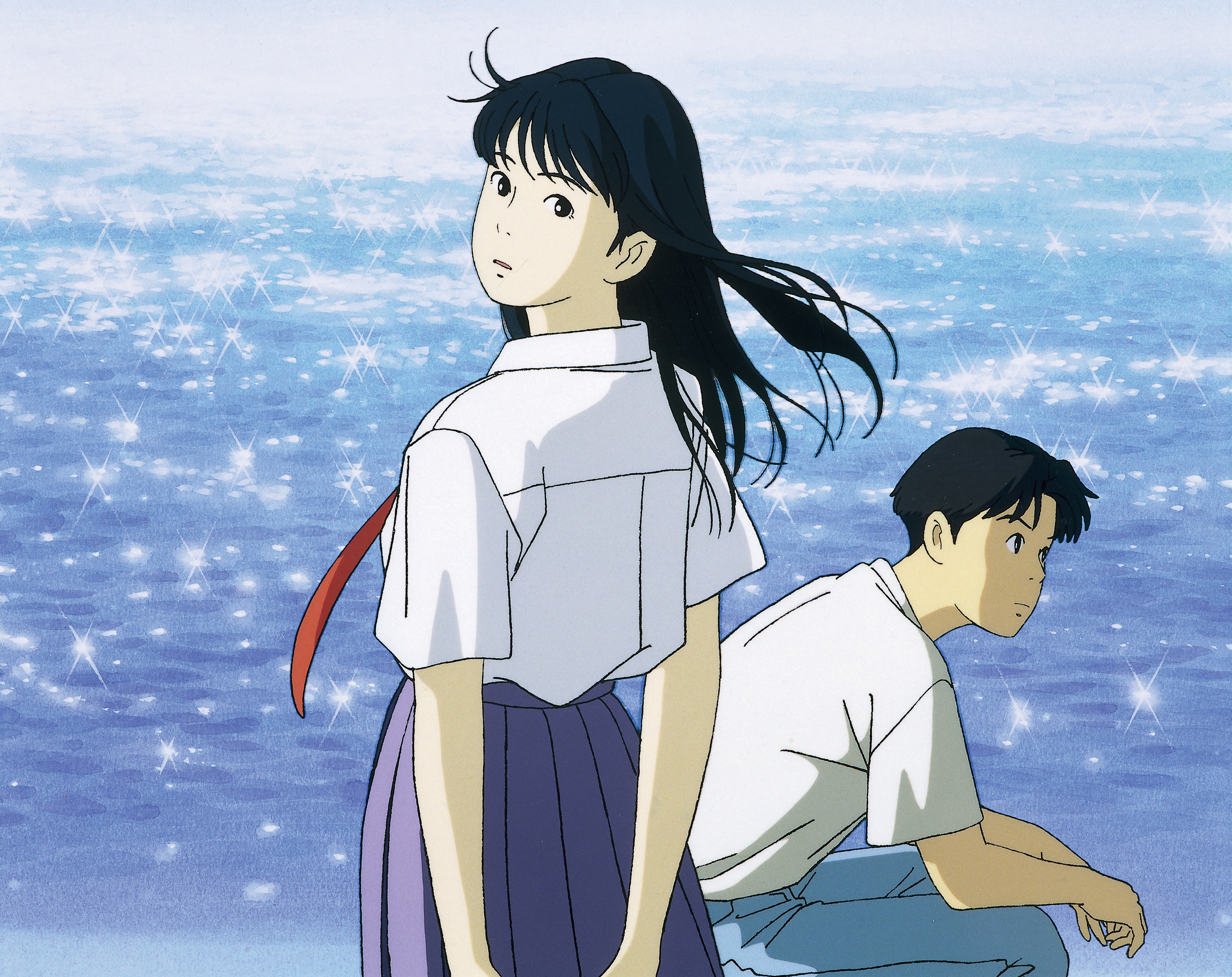 HD wallpaper: anime, anime girls, original characters, shore, waves, sun  dress | Wallpaper Flare