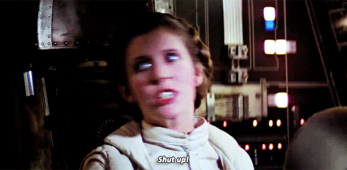 carrie-fisher-gif-han-solo-harrison-ford-shut-up