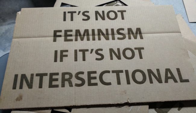 jessica intersectional feminism sign