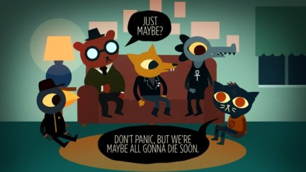 Night in the woods