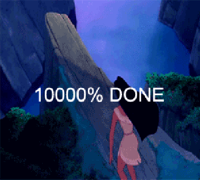 pocahontas is done
