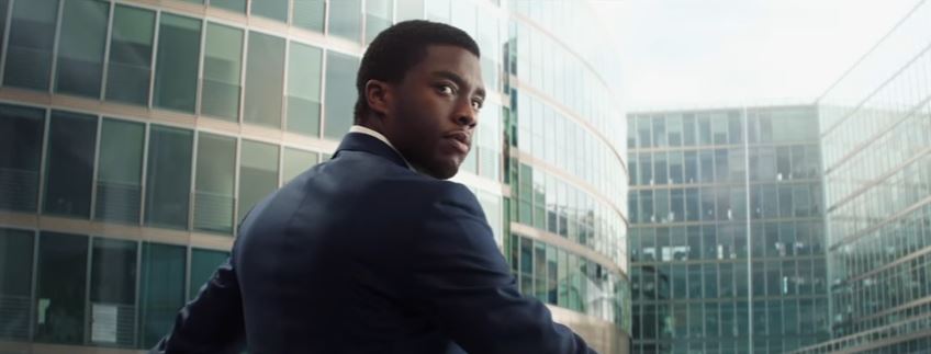 Chadwick Boseman as T'Challa Black Panther in Captain America: Civil War