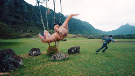 big how screen tv Ridiculous We Is T Saw Jurassic Things Park Parkour Today: