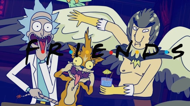 rick and morty friends