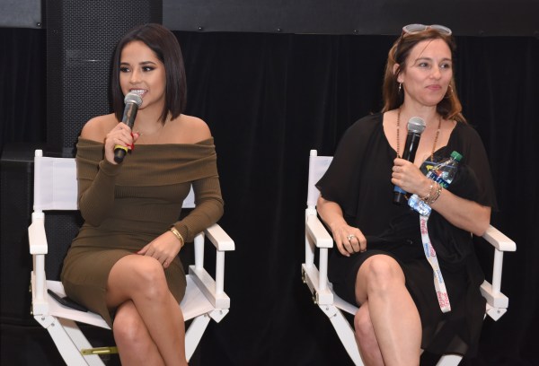 Becky G and Amy Jo Johnson at the 3rd Annual Bentonville Film Festival