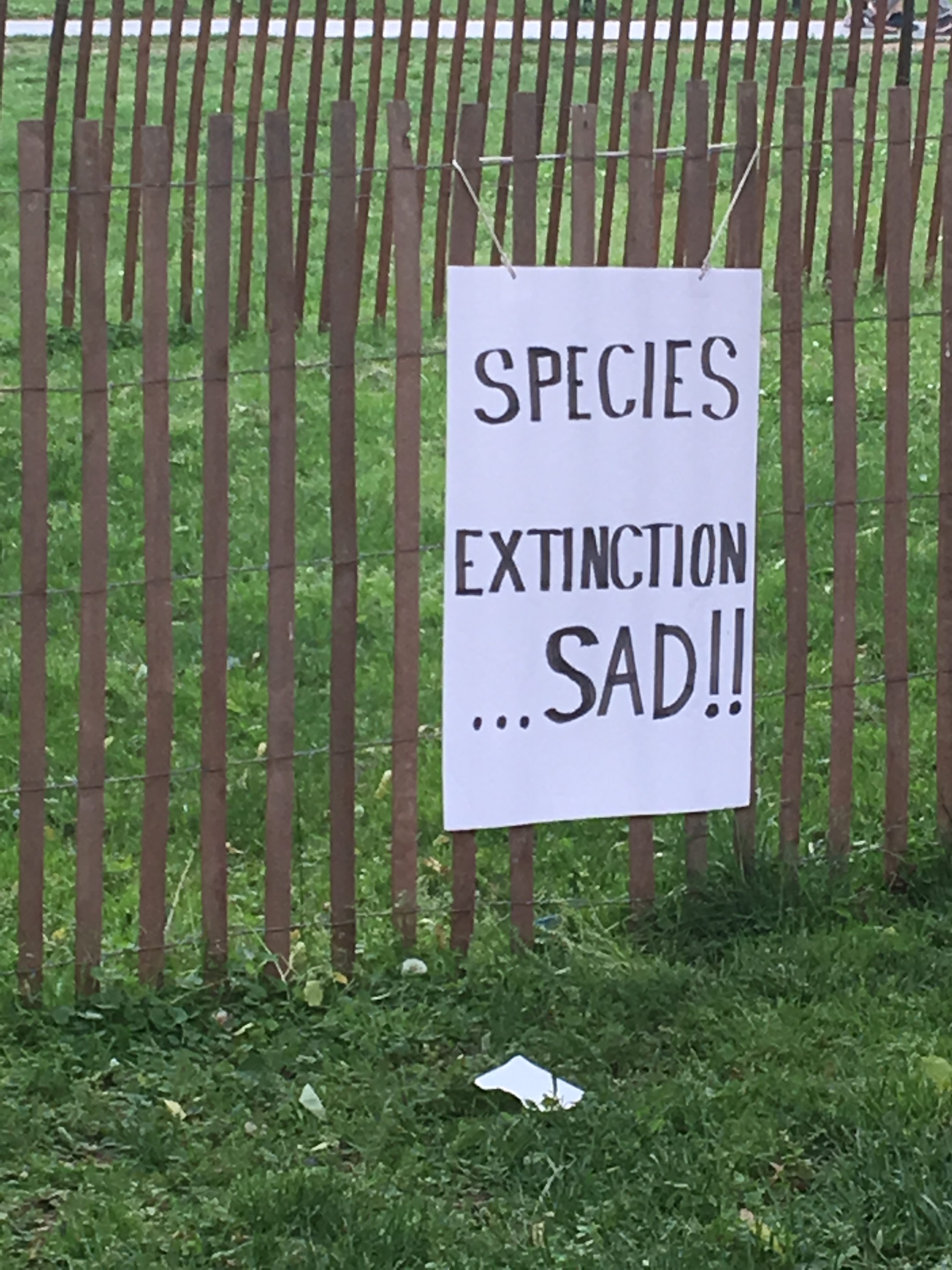species protest