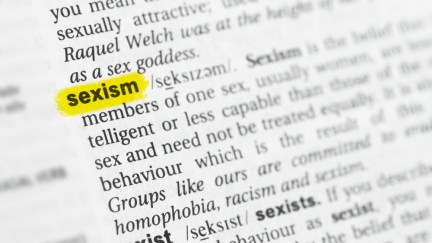 image: Lobro/Shutterstock definition of sexism