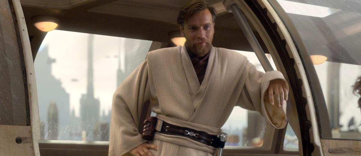 Ewan McGregor as Obi-Wan Kenobi in Star Wars Episode II: