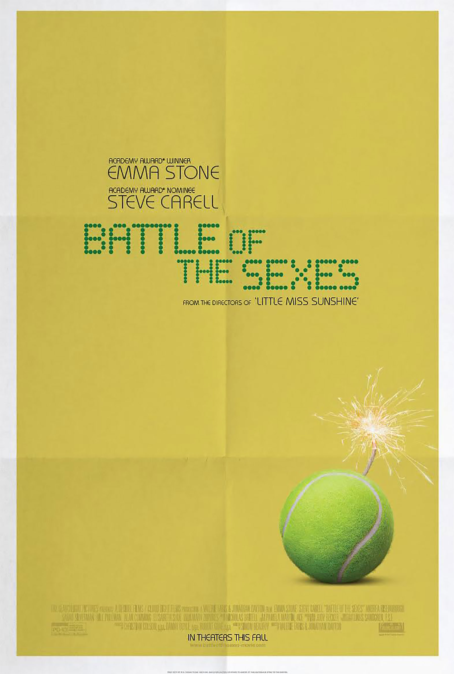 Emma Stone as Billie Jean King in Battle Of The Sexes