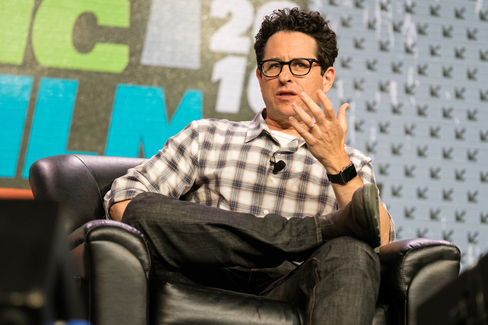 image: stock_photo_world/Shutterstock AUSTIN - MARCH 14, 2016: Director JJ Abrams speaks at a SXSW event in Austin, Texas.