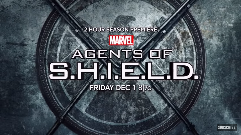 Screengrab of the trailer/promo footage for Season 5 of Agents of SHIELD