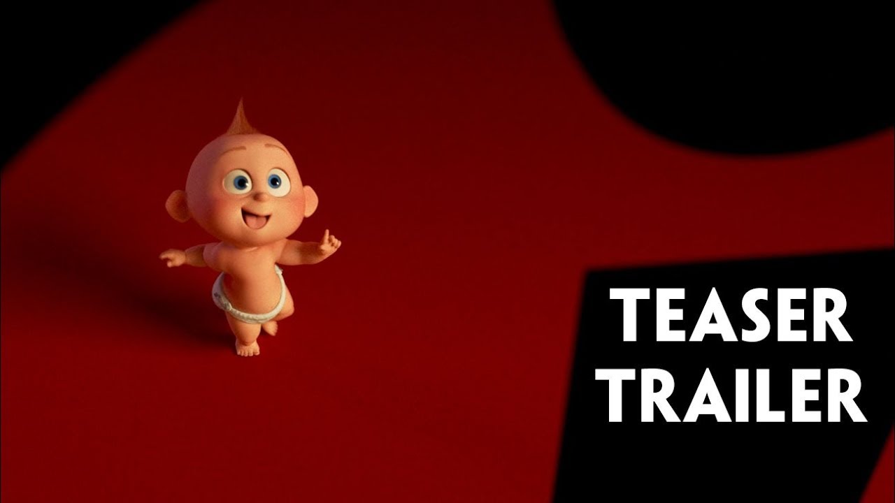 YouTube thumbnail for Incredibles 2 teaser trailer