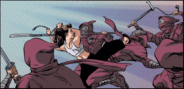 Panel from Kitty Pryde - Shadow & Flame